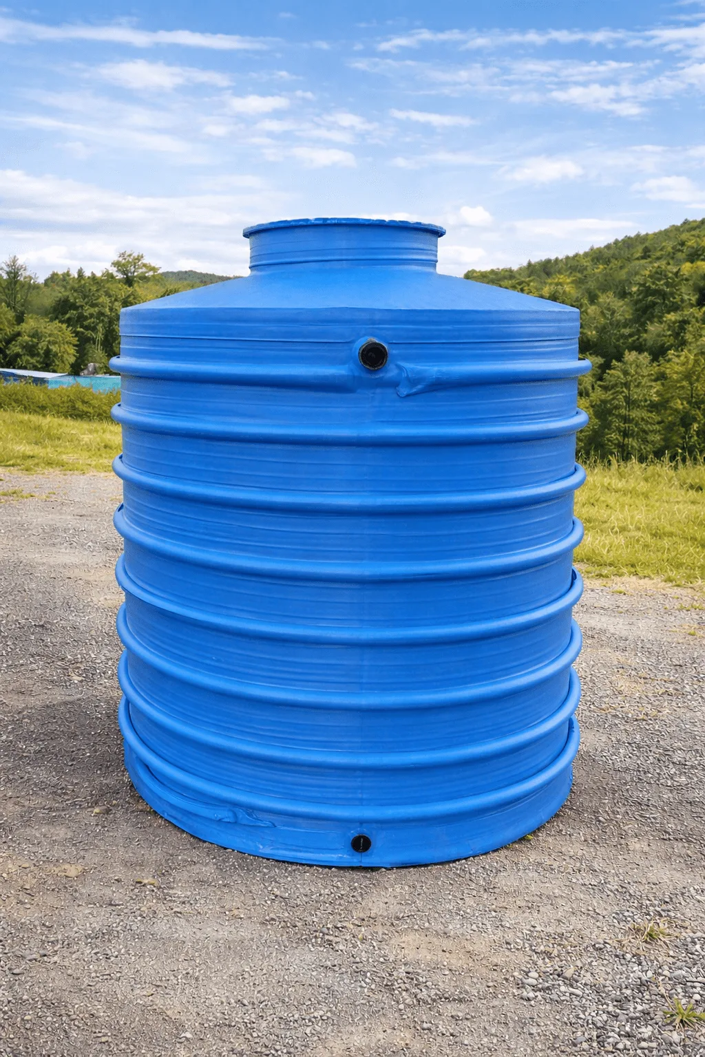 Plastični rezervoar plavi