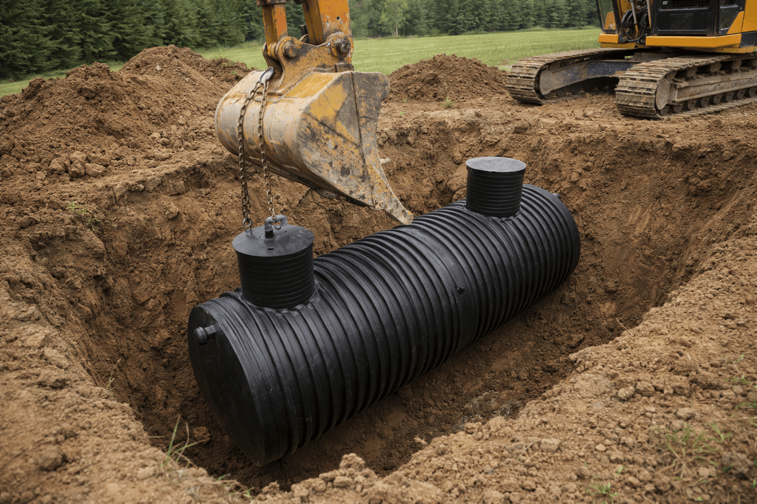 Ugradnja plastične septičke jame — korak po korak